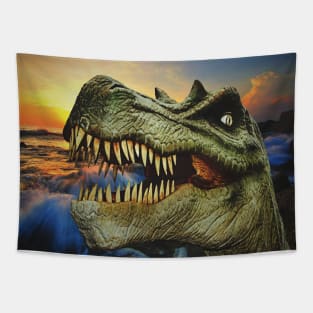 Jurassic Night Tapestry