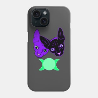 Double cat Phone Case