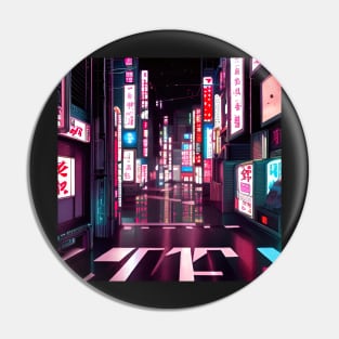 Cyberpunk Street View Pin