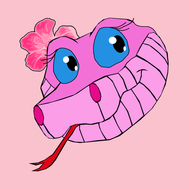 Pink Kaa Head 2024 by FFSteF09