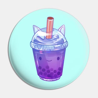 Kitty Taro Tea Pin