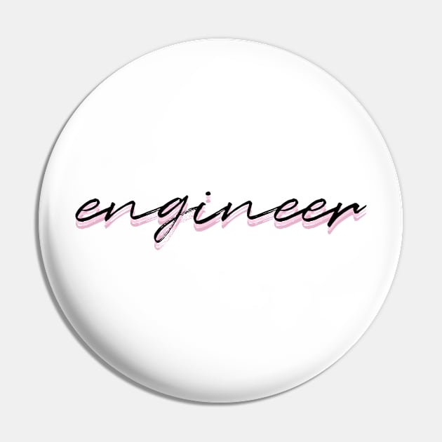 engineer (pink) Pin by emilykroll