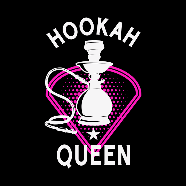 Hookah Queen Water Pipe Shisha Vaper Women by Foxxy Merch