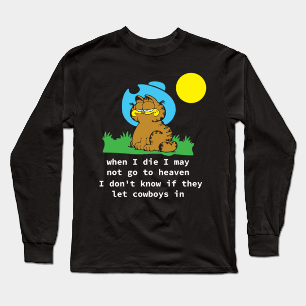 cowboy garfield shirt