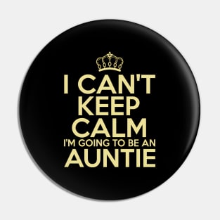 Best Auntie For Best Aunt Ever Aunt To Be Pin
