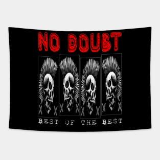 No doubt skull Tapestry