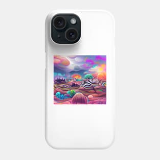 Psychedelic Landscape Phone Case