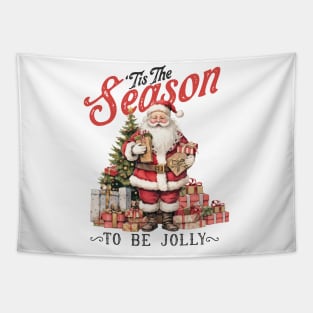 Tis The Season To Be Jolly Tapestry