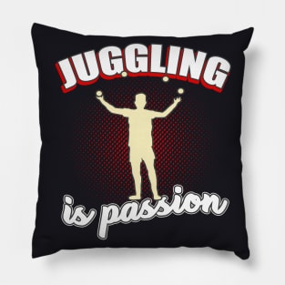 Juggling Passion Juggler Pillow