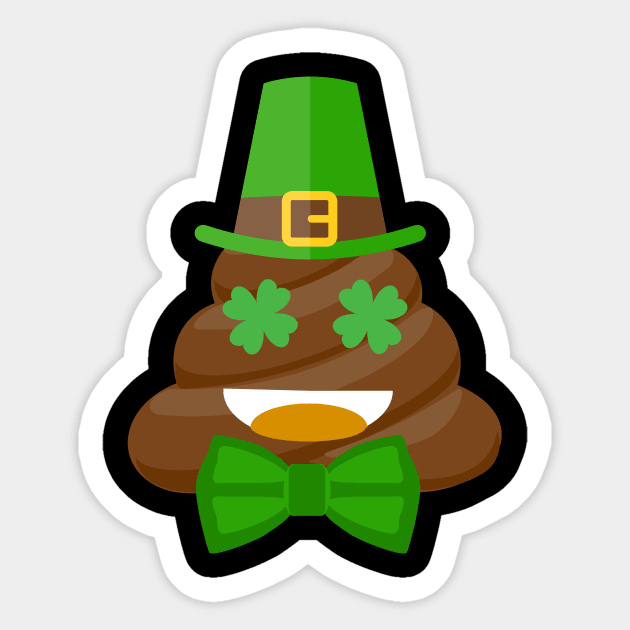 Leprechaun Poop Emoji Funny St Patricks Day T-Shirt Leprechaun Poop Emoji Funny St Patricks Day T-Shirt