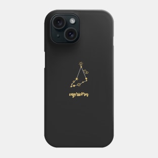 Capricorn zodiac Phone Case