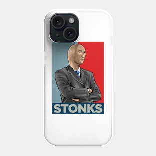 Stonk Guy Meme Phone Case