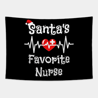 Santa's Favorite Nurse Nursing Christmas 2022 Tapestry