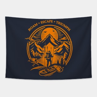 Outdoor adventure activity Tapestry