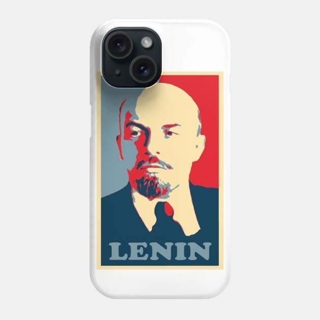 lenin, Obama Hope Poster Phone Case by hottehue