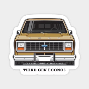 Third Gen Econos 1975 - 1991 Magnet