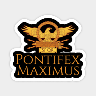 Pontifex Maximus Roman High Priest Ancient Myth Saturnalia Magnet