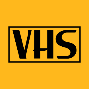 VHS Logo in Black T-Shirt