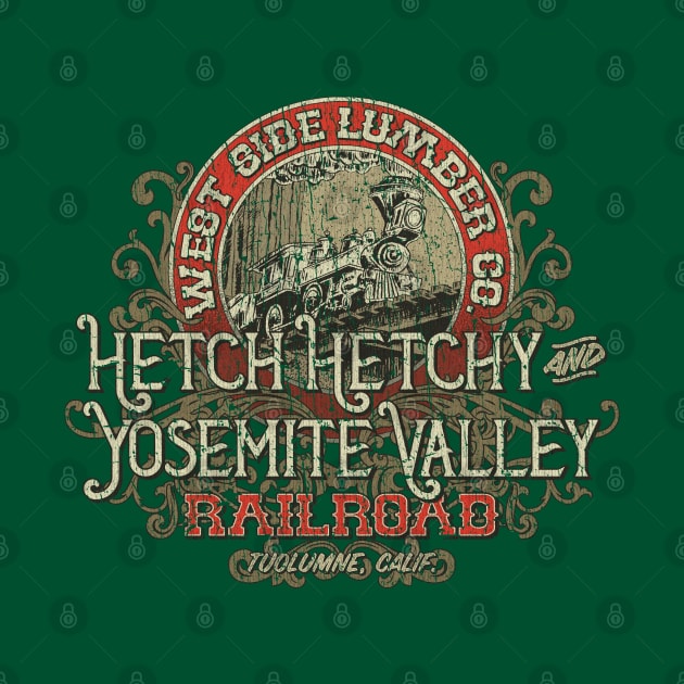 Hetch Hetchy & Yosemite Valley Railroad 1900 by JCD666