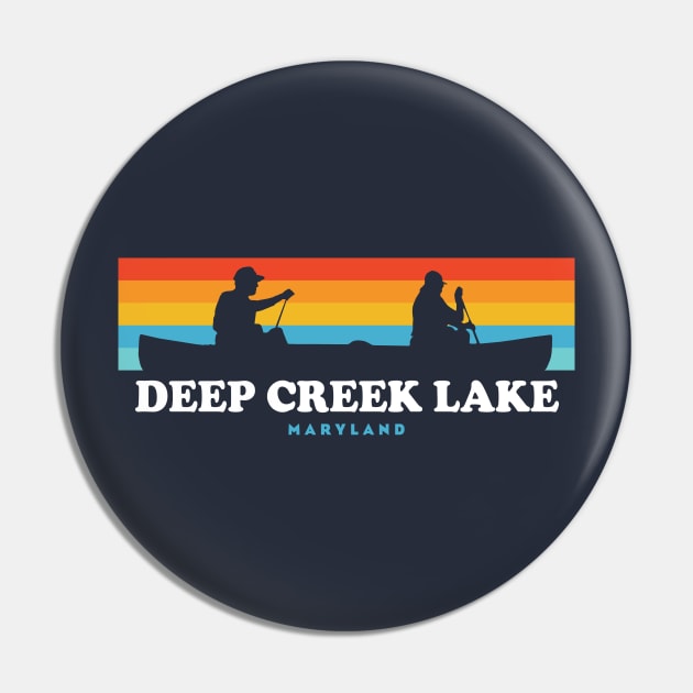 Deep Creek Lake Maryland Canoe Pin by esskay1000