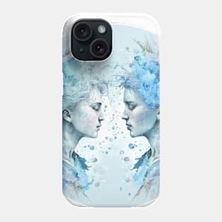 Watercolor Zodiac - Gemini Phone Case