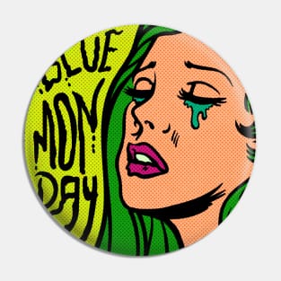 Blue Monday Pin