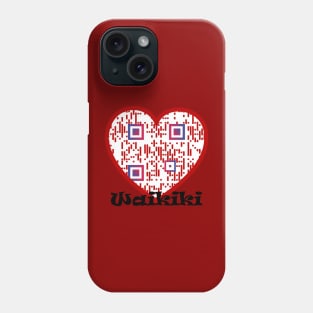 QR Code Lovin' from LOVE Waikiki Phone Case
