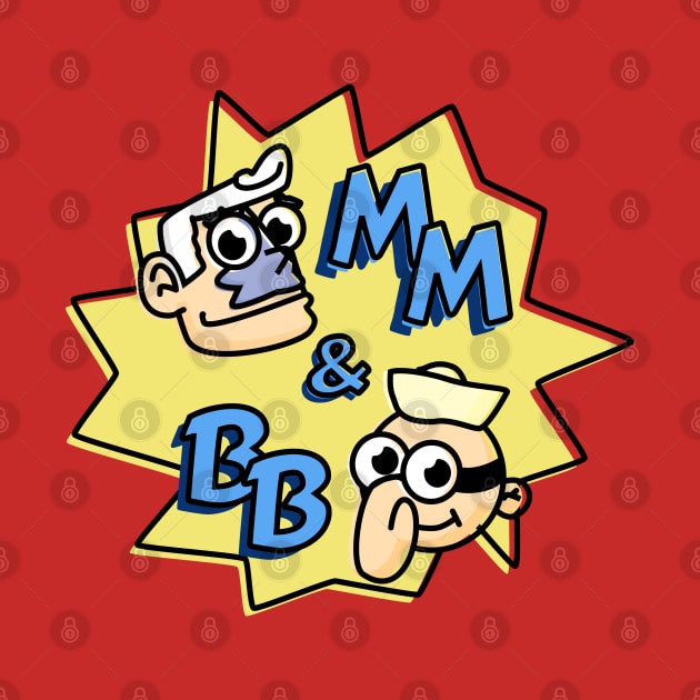 Mermaid Man and Barnacle Boy by tamir2503