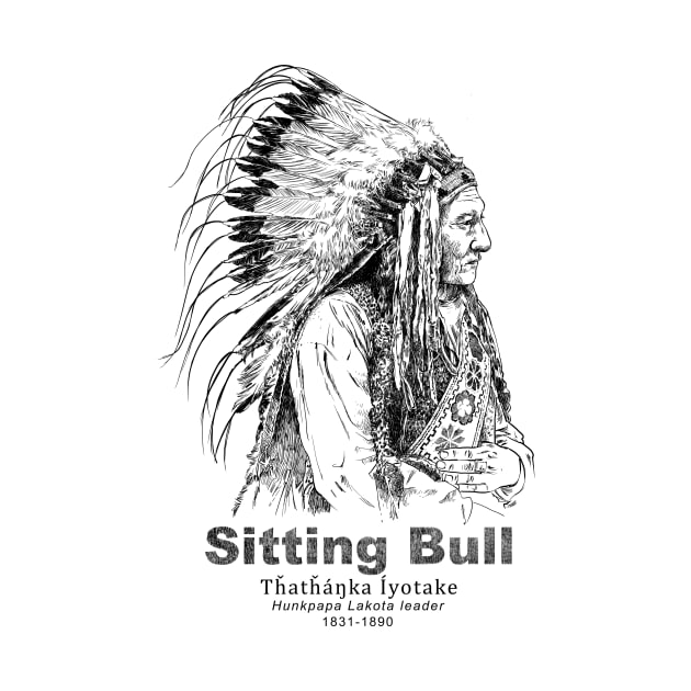 Sitting Bull-Lakota-Sioux-Native American-Indian by StabbedHeart