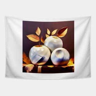 Sculptured Apple Still Life Tapestry