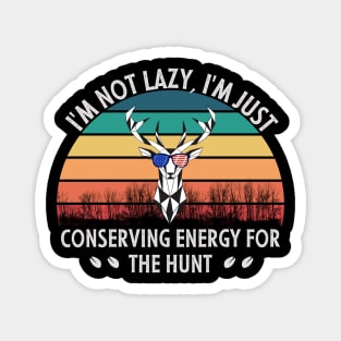 Funny deer hunting Magnet