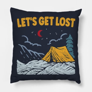 Let's Get Lost Pillow