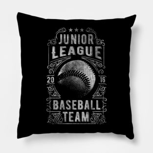 Vintage Junior Baseball Pillow