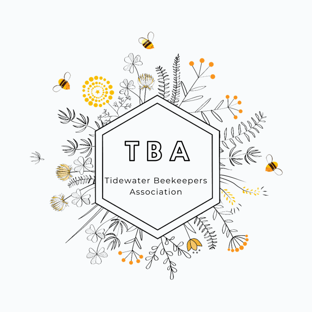 TBA Flower & Bee Hex by Tidewater Beekeepers