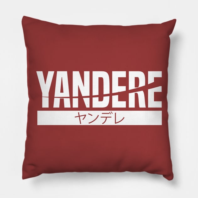 Yandere Pillow by cafephantom