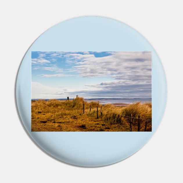 Druridge Bay Sand Dunes Pin by Violaman