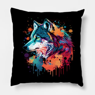 Wolf Pillow