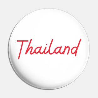 Thailand - Thai red - Flag color Pin