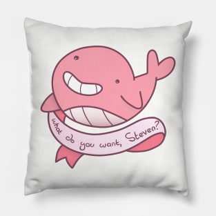 Pink Whale Dream Pillow