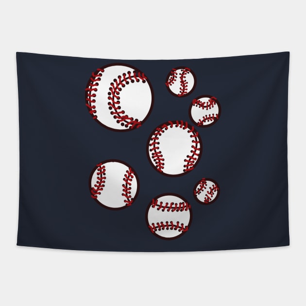 Baseball Mania 2021 Tapestry by A4AYN