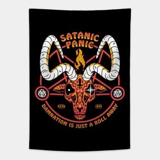 Damnation By Dice Tapestry