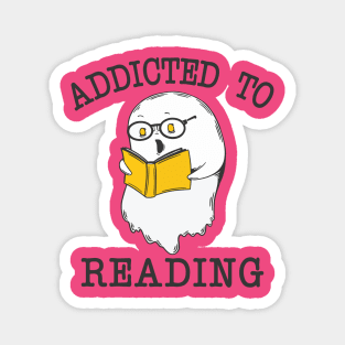 Addicted To Reading Magnet