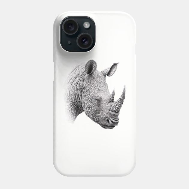 Rhino Phone Case by FashionPulse
