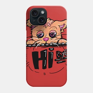 Cat in a pocket Phone Case