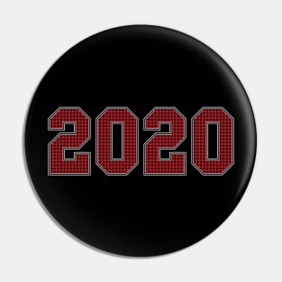 Happy New Year 2020 Pin