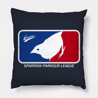 Sparrow Parkour League Pillow