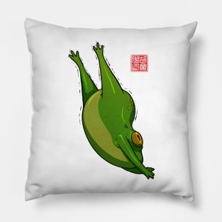 Frog Cat Stretch Pillow