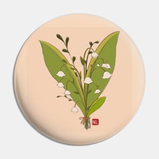 Lily of the Valley Pin