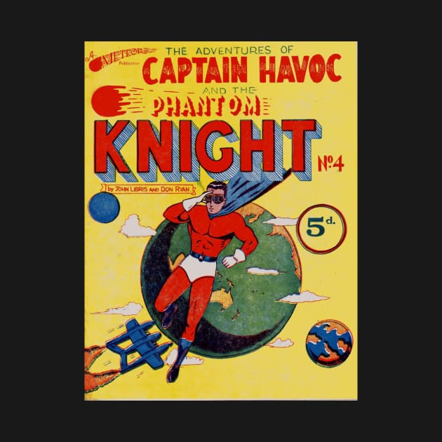 Captain Havoc Superhero Comic Cover by Weirdette