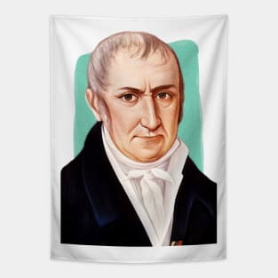 Italian physicist Alessandro Volta illustration Tapestry